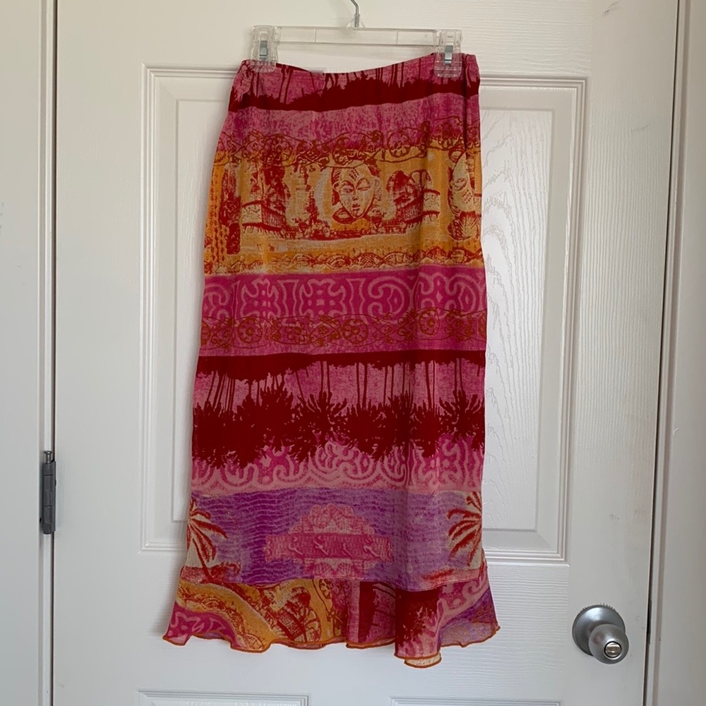 Tessuto midi mesh skirt.  Sz medium